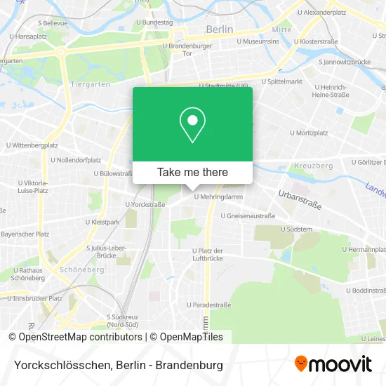 Карта Yorckschlösschen