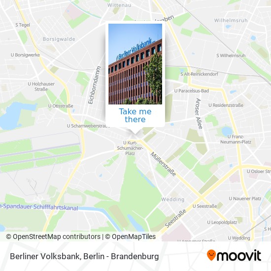 Карта Berliner Volksbank