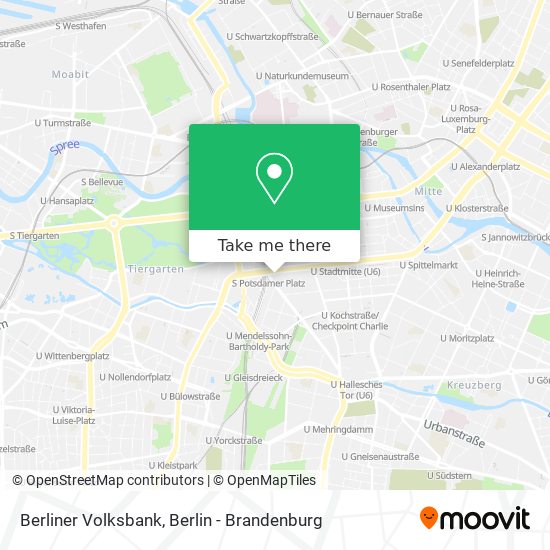 Berliner Volksbank map