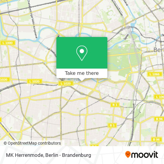 MK Herrenmode map