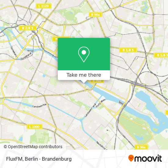 FluxFM map