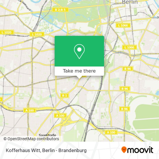 Карта Kofferhaus Witt