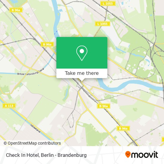 Check In Hotel map