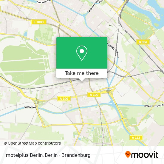 Карта motelplus Berlin