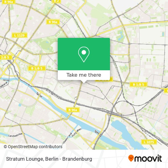 Stratum Lounge map