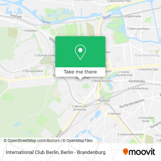 Карта International Club Berlin