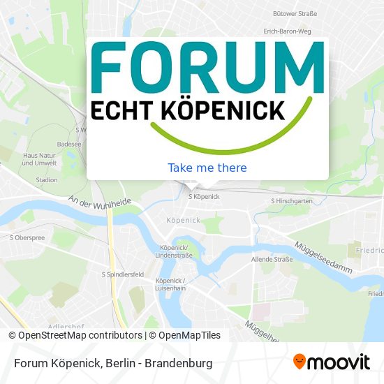 Forum Köpenick map