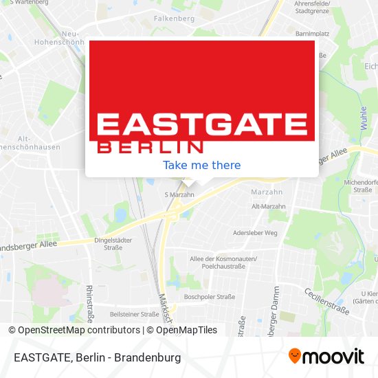 EASTGATE map