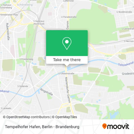 Tempelhofer Hafen map