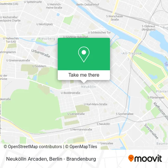 Карта Neukölln Arcaden
