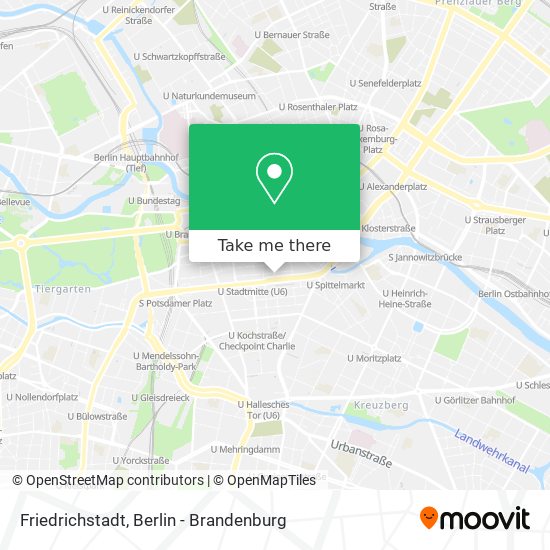 Карта Friedrichstadt