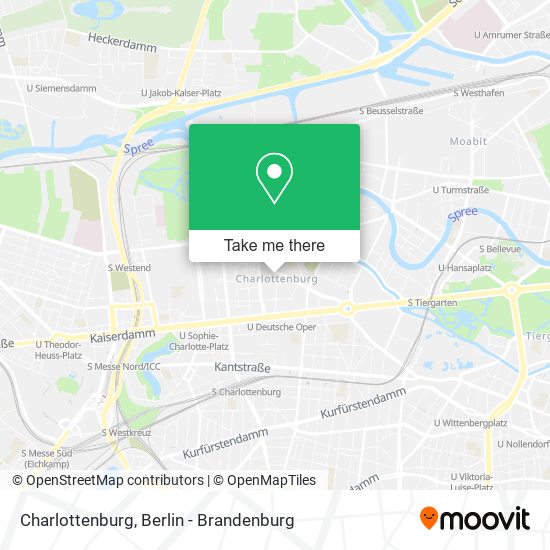 Charlottenburg map