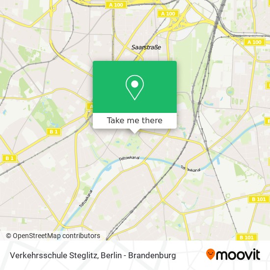 Карта Verkehrsschule Steglitz