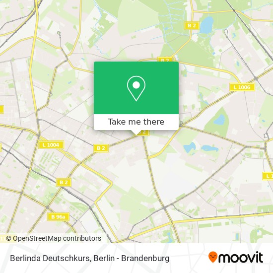 Berlinda Deutschkurs map