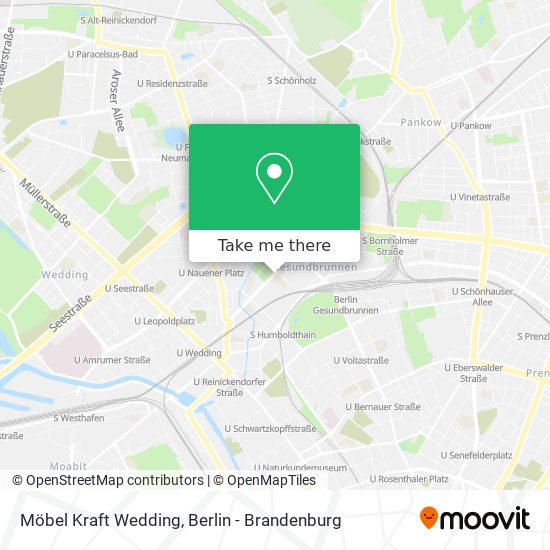 Möbel Kraft Wedding map