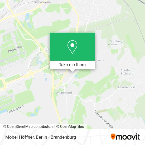 Карта Möbel Höffner