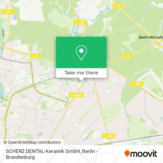SCHERZ DENTAL-Keramik GmbH map