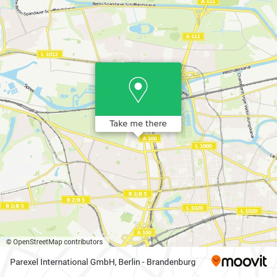 Parexel International GmbH map