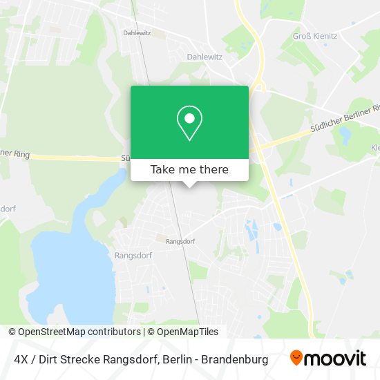 Карта 4X / Dirt Strecke Rangsdorf