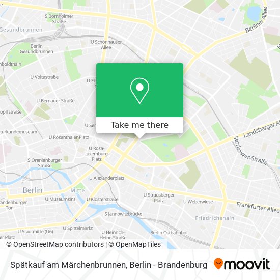 Spätkauf am Märchenbrunnen map