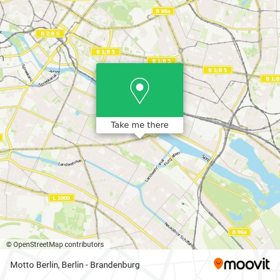 Карта Motto Berlin