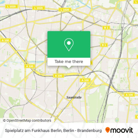 Spielplatz am Funkhaus Berlin map