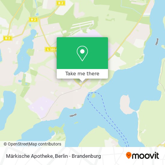 Märkische Apotheke map