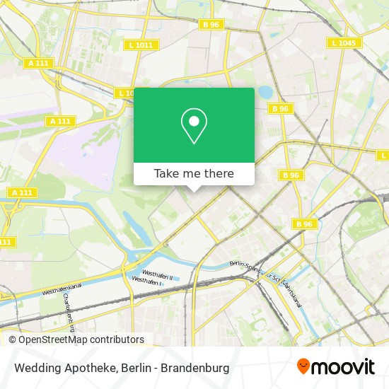 Карта Wedding Apotheke