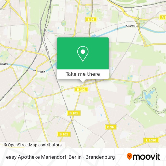 easy Apotheke Mariendorf map