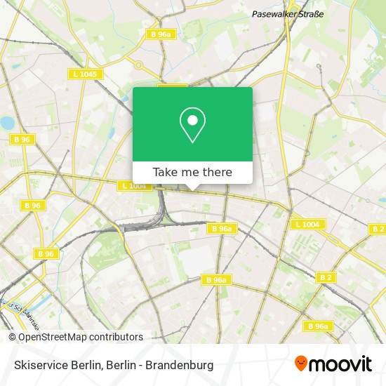 Skiservice Berlin map