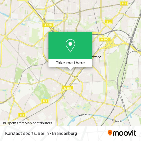 Карта Karstadt sports