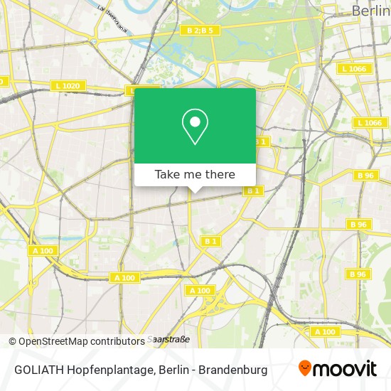 GOLIATH Hopfenplantage map