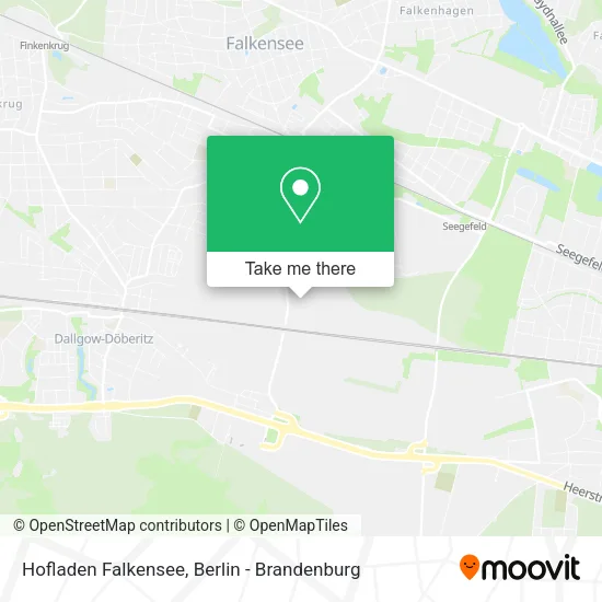 Карта Hofladen Falkensee