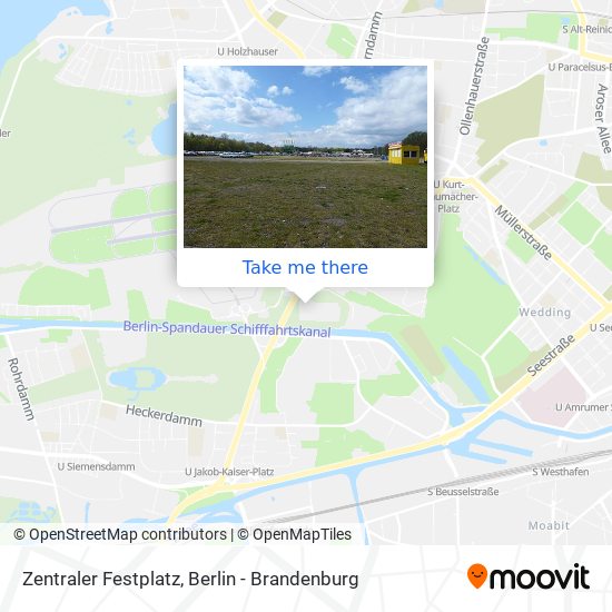 Zentraler Festplatz map