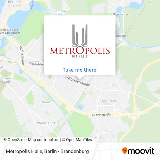 Metropolis Halle map