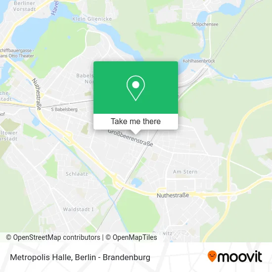 Metropolis Halle map