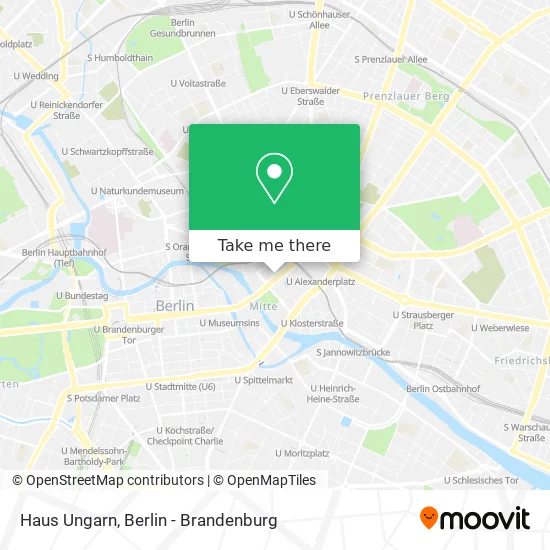Haus Ungarn map