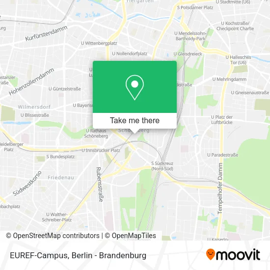 Карта EUREF-Campus