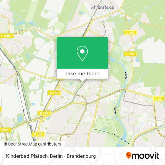 Карта Kinderbad Platsch