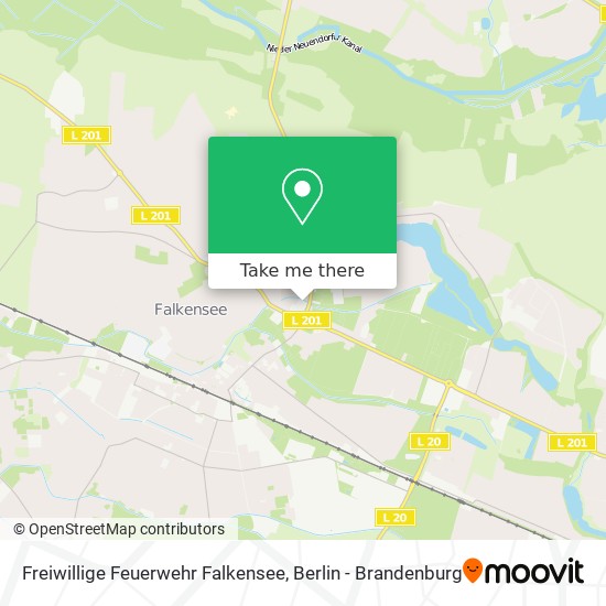 Карта Freiwillige Feuerwehr Falkensee