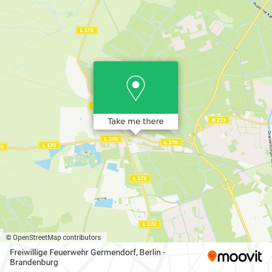 Карта Freiwillige Feuerwehr Germendorf