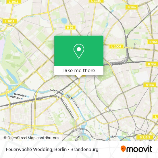 Feuerwache Wedding map