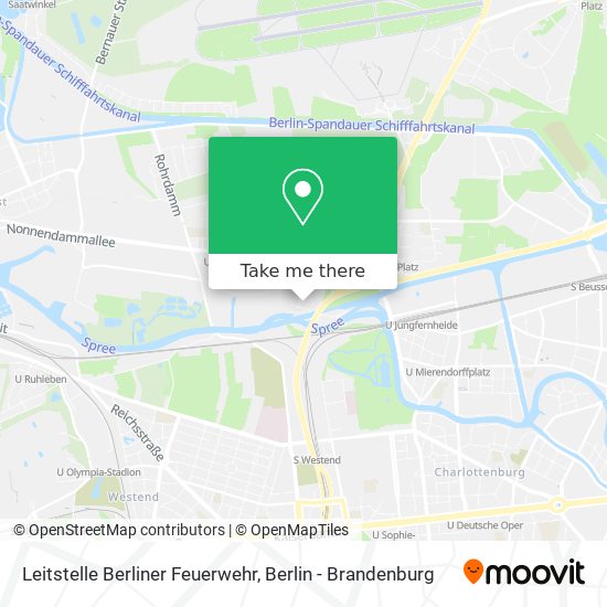 Leitstelle Berliner Feuerwehr map