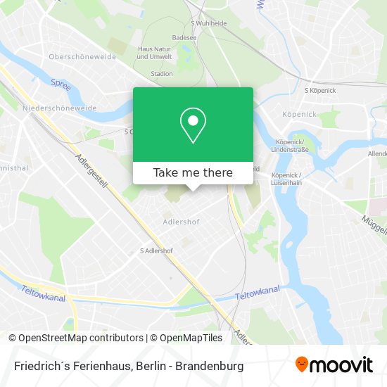 Friedrich´s Ferienhaus map