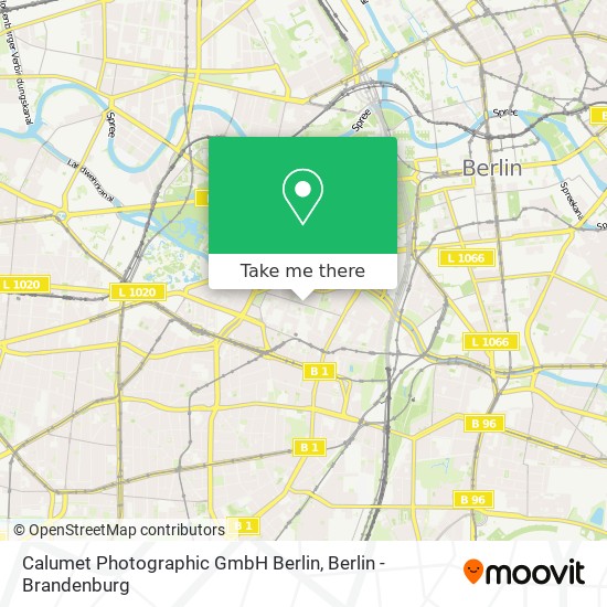 Calumet Photographic GmbH Berlin map