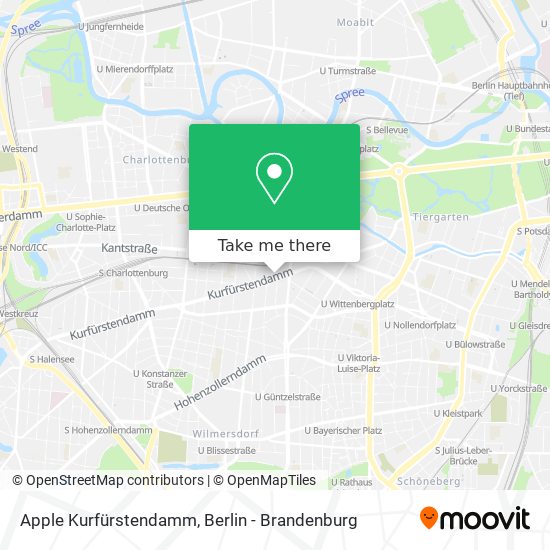 Apple Kurfürstendamm map