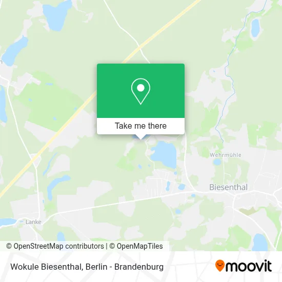 Wokule Biesenthal map