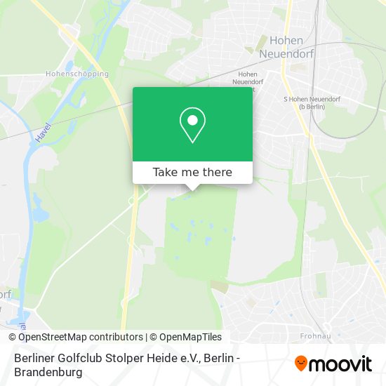 Berliner Golfclub Stolper Heide e.V. map