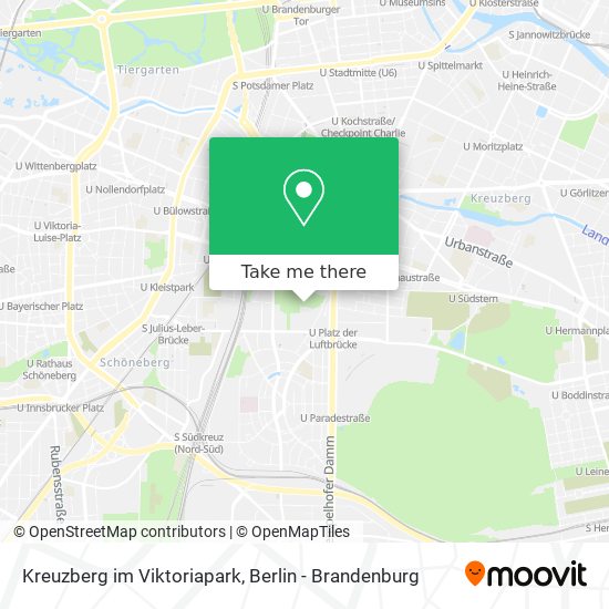 Kreuzberg im Viktoriapark map