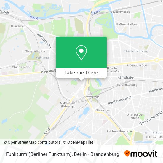 Карта Funkturm (Berliner Funkturm)